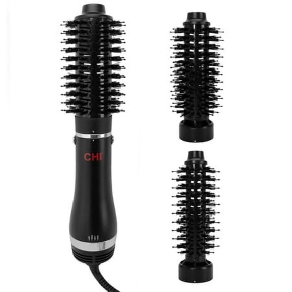 CHI 3-in-1 Round Blowout Brush, Hair Dryer Brush For Smooth, Frizz-Free Hair - Picture 2 of 4